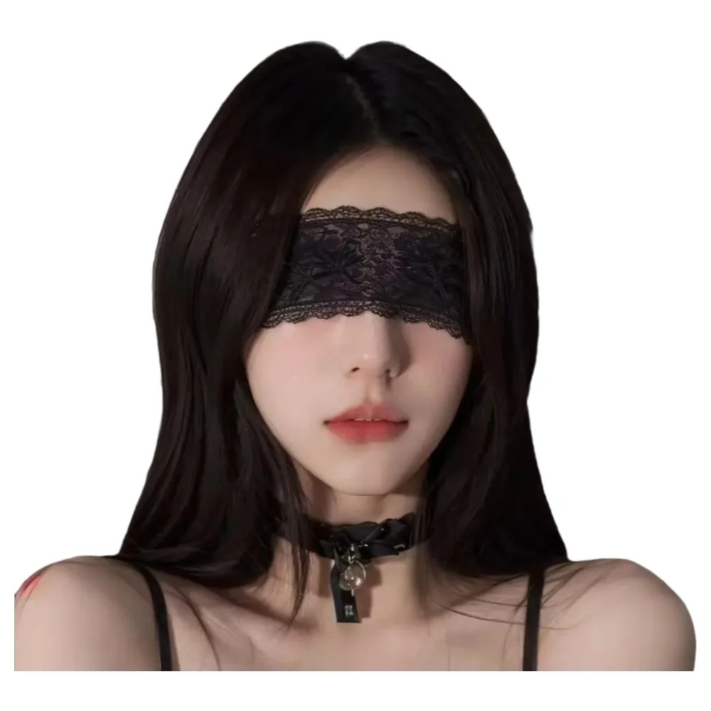 Halloween Party Supplies - Sexy Spitzen-Augenmaske, schwarze Blumen-Augenbinde für Frauen,