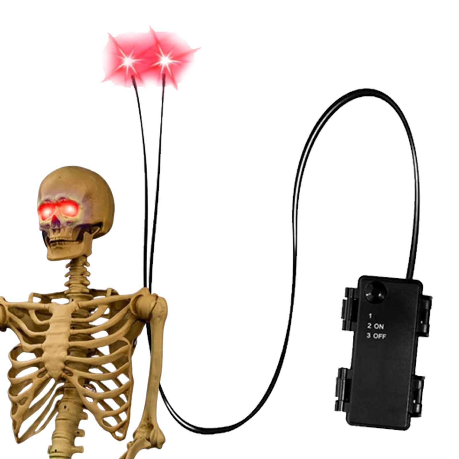 Halloween Pumpkin Decor Led - Halloween LED leuchtende Augen mit Timer,
