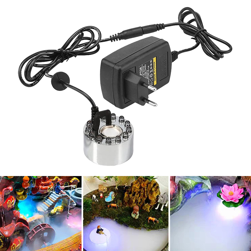 Halloween Pumpkin Decor Led - Brunnen Teich Fogger Kürbis Licht Fogger