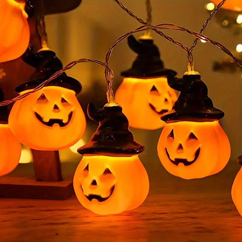 1,5 m/59,06 Zoll Halloween-Kür – Halloween Led String Lights Orange Bewertung und Preis