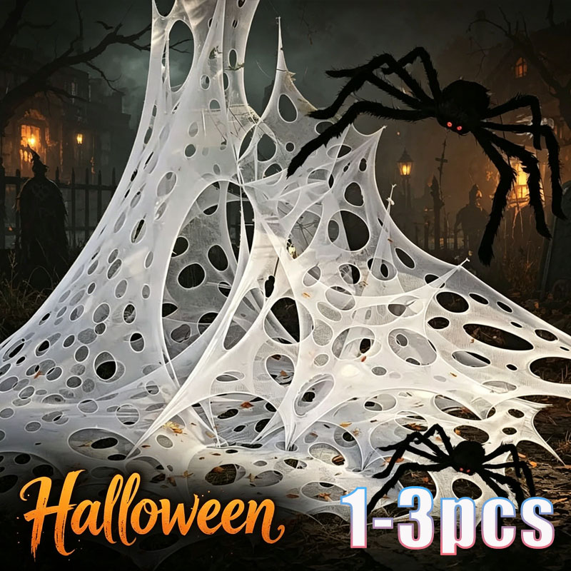 1x2m 1x4m 2x4m Künstliches Spi – Spider Web Halloween Decoration Bewertung und Preis