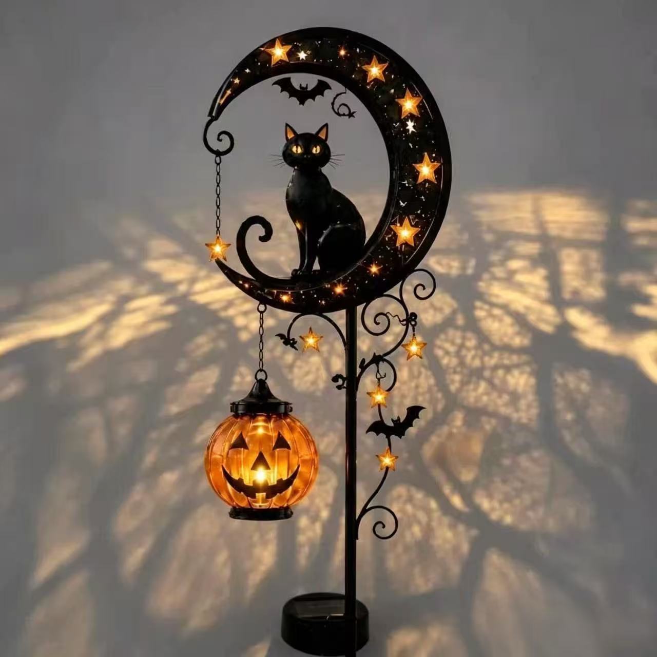 Halloween Schwarze Katze & Kür – Pumpkin Lantern Halloween Bewertung und Preis