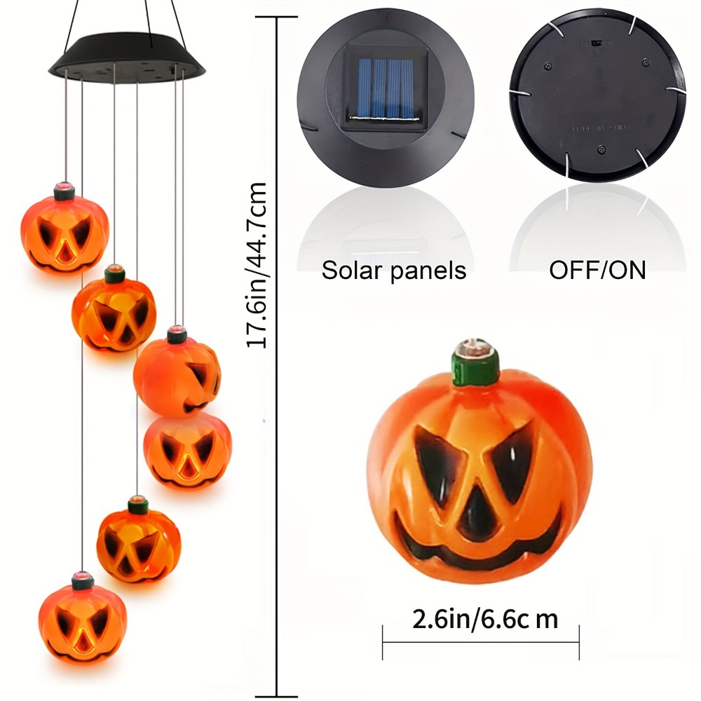 Solarbetriebene Halloween-Kürb – Halloween Pumpkin Decor Led Bewertung und Preis