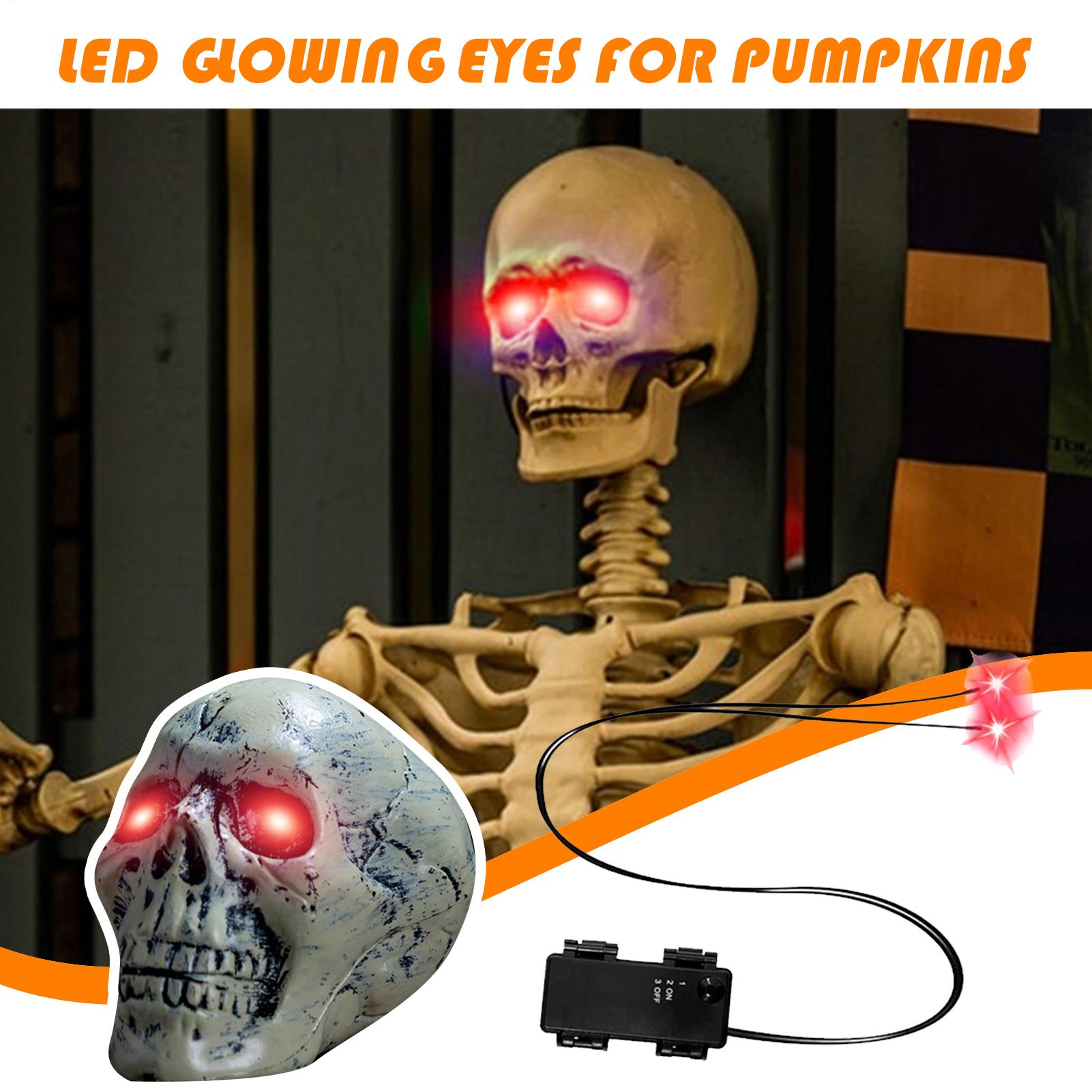 Halloween LED leuchtende Augen – Halloween Pumpkin Decor Led Bewertung und Preis