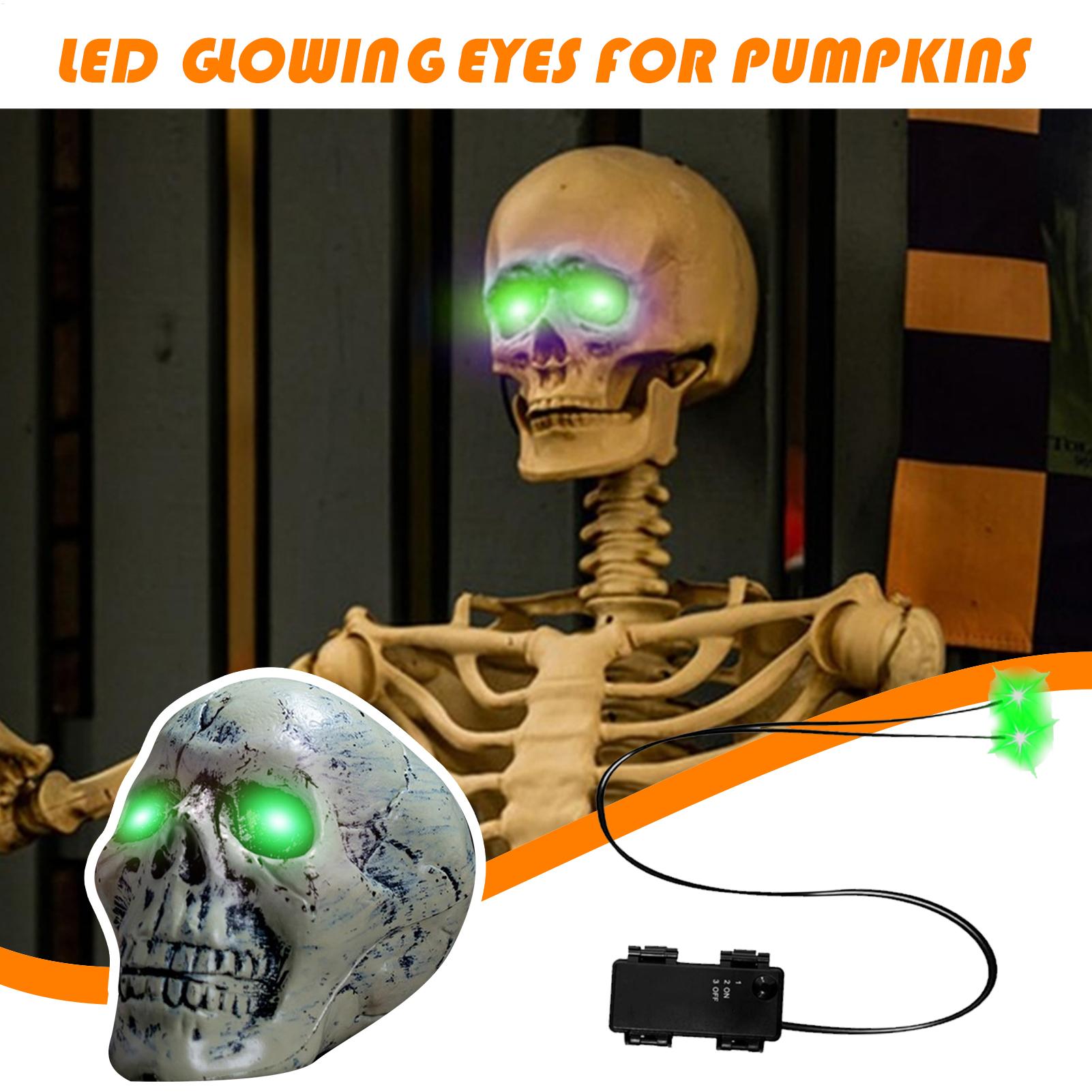 Halloween LED leuchtende Augen – Halloween Pumpkin Decor Led Bewertung und Preis