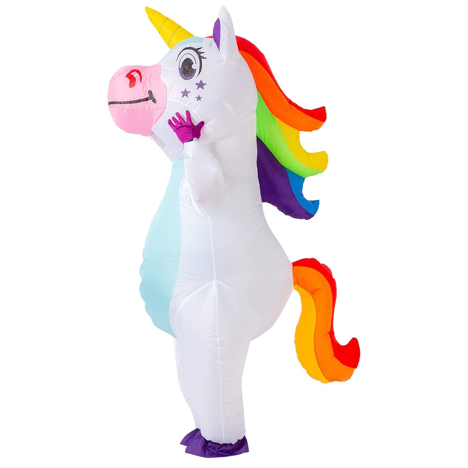 Aufblasbares Einhorn-Kostüm fü – Halloween Costume Adult Bewertung und Preis