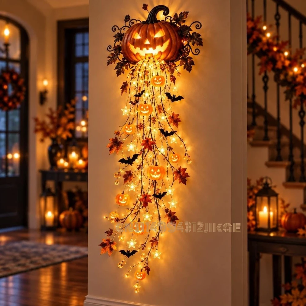 Elegante Halloween-Wandlichter – Halloween Led String Lights Orange Bewertung und Preis