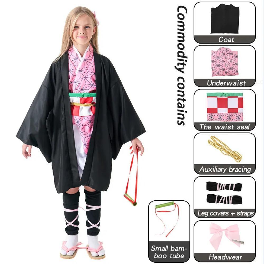 Anime Dämon Slayer Kimetsu Kei – Halloween Costume Kids Bewertung und Preis