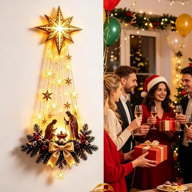 Weihnachts-Bethlehem-Stern des – Halloween Party Supplies Bewertung und Preis