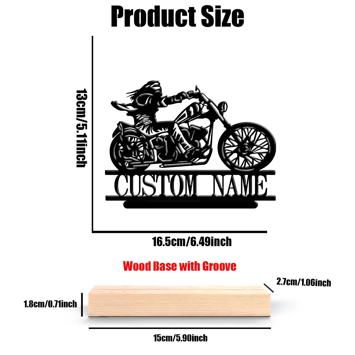 1 Stück Maßgefertigte Motorrad – Halloween Party Supplies Bewertung und Preis
