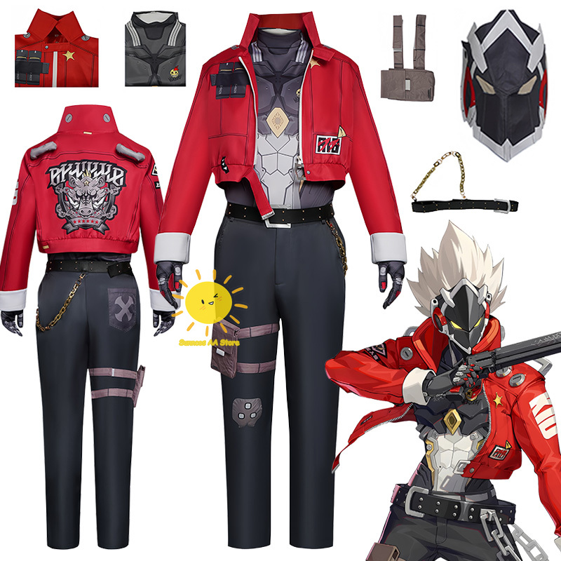 Game Billy Cosplay Zenless Zon – Halloween Costume Kids Bewertung und Preis