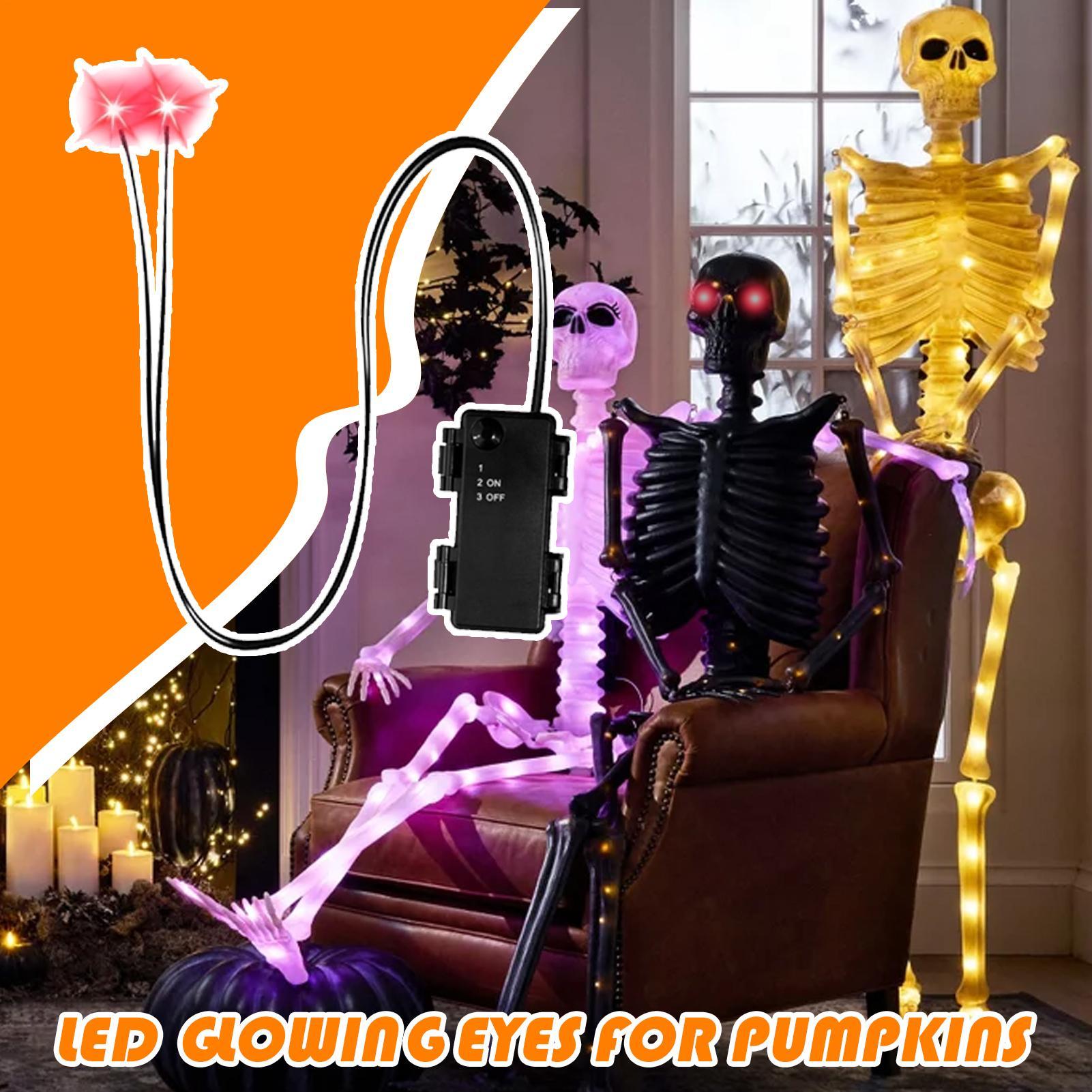 Halloween LED leuchtende Augen – Halloween Pumpkin Decor Led Bewertung und Preis
