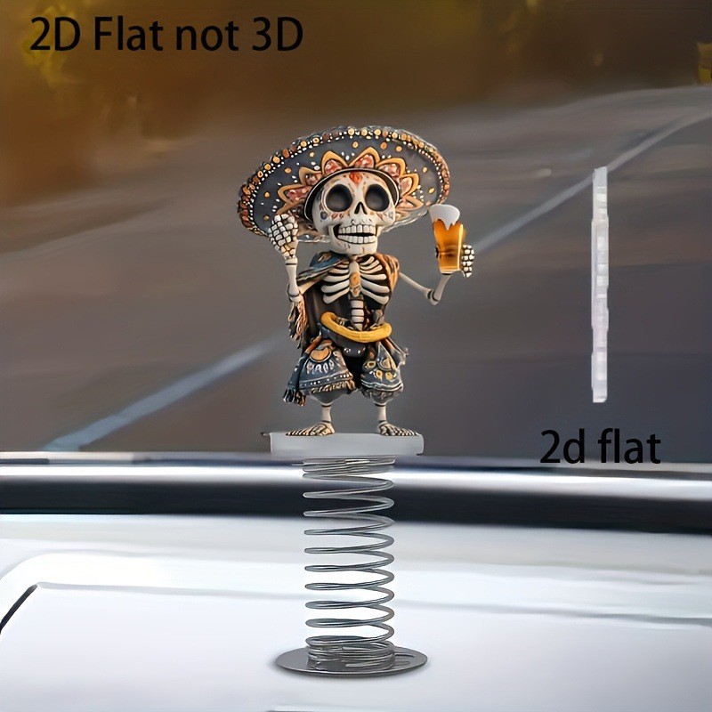 Halloween 2D Acryl Schwingende – Halloween Skeleton Decoration Bewertung und Preis