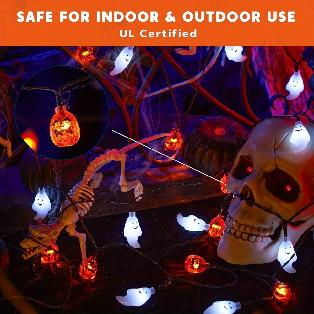 19,7 Fuß 30-teilige LED-Batter – Halloween Led String Lights Orange Bewertung und Preis