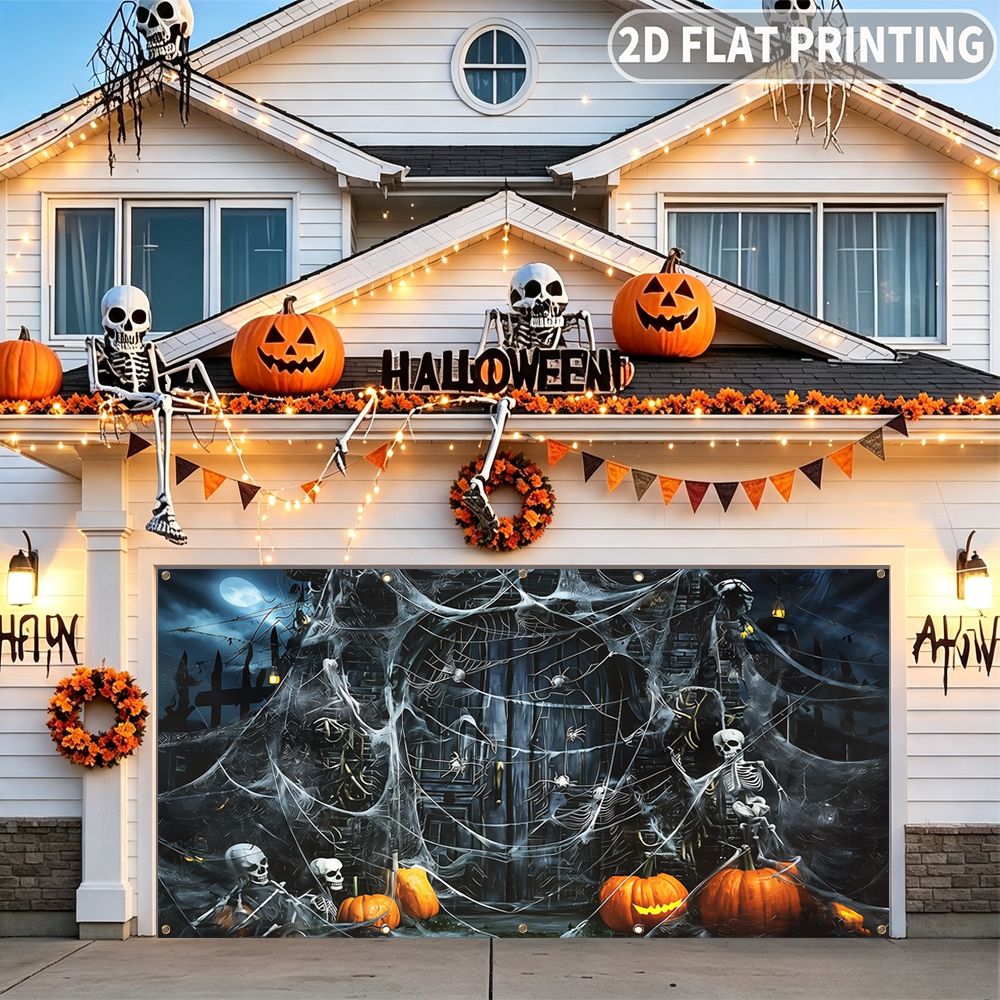 1 Stück 2D FLAT Halloween-Part – Spider Web Halloween Decoration Bewertung und Preis