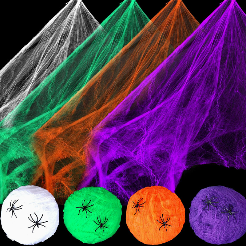 Halloween-Dekoration Weißes Sp – Spider Web Halloween Decoration Bewertung und Preis