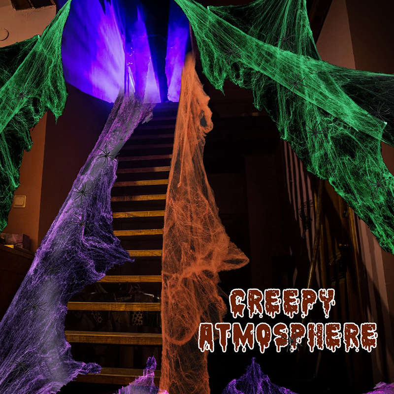 Halloween-Dekoration Weißes Sp – Spider Web Halloween Decoration Bewertung und Preis