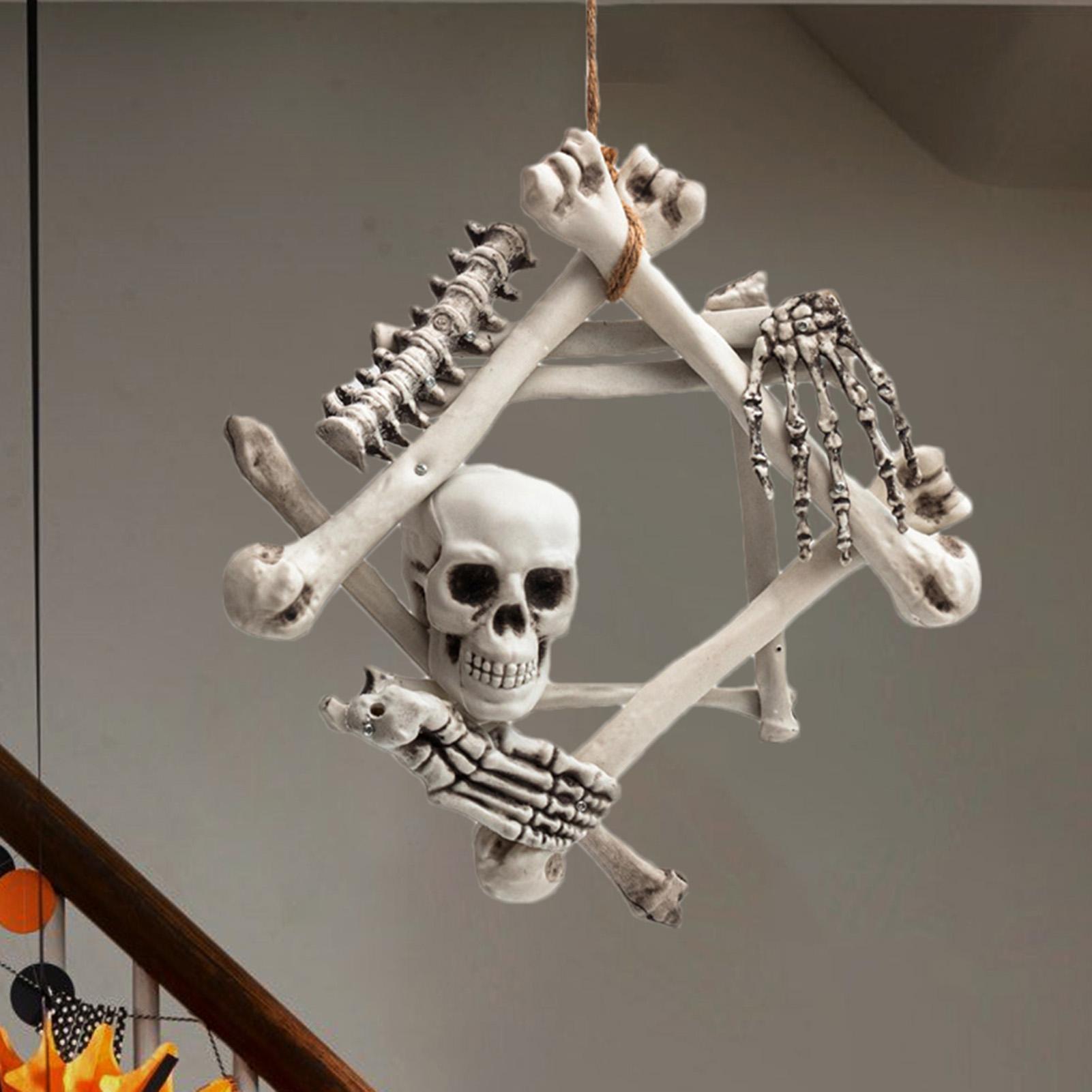 Halloween-Totenkopf-Kranz, got – Halloween Skeleton Decoration Bewertung und Preis